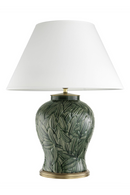 Lampe en céramique verte | Eichholtz Cyprus | Meubleluxe.fr