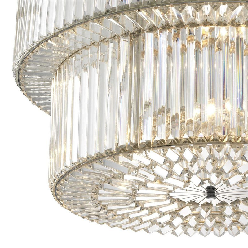 Lustre en verre | Eichholtz Infinity Double | Meuble Luxe