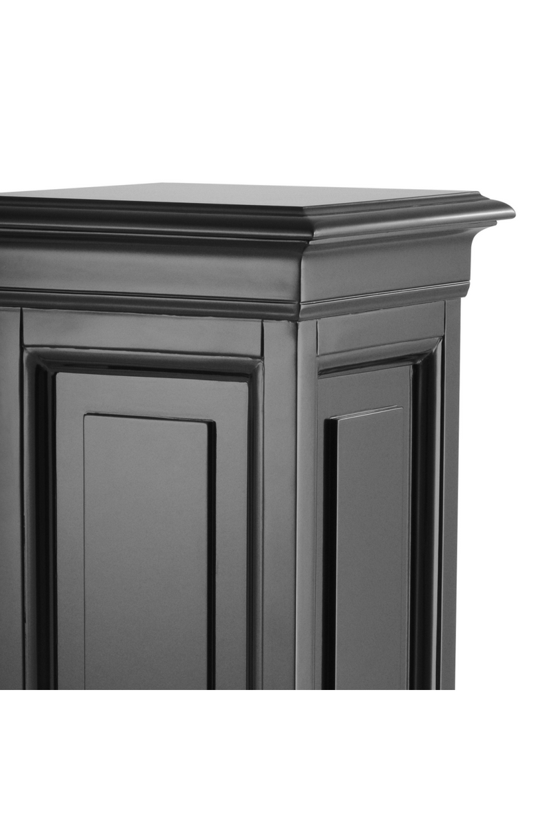 Colonne décorative en bois noir M | Eichholtz Salvatore | Meubleluxe.fr