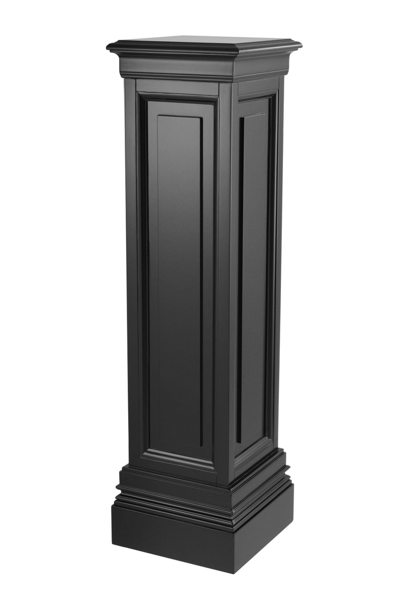 Colonne décorative en bois noir L | Eichholtz Salvatore | Meubleluxe.fr