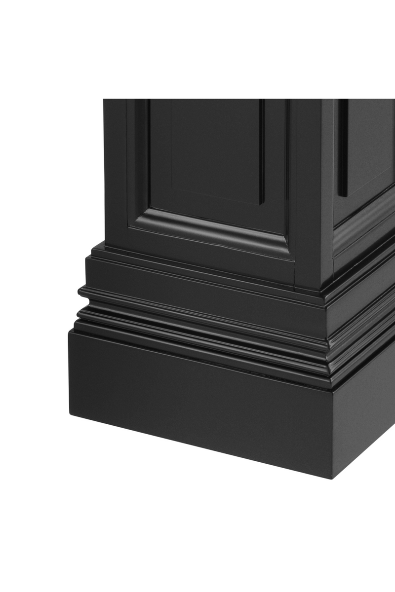 Colonne décorative en bois noir L | Eichholtz Salvatore | Meubleluxe.fr