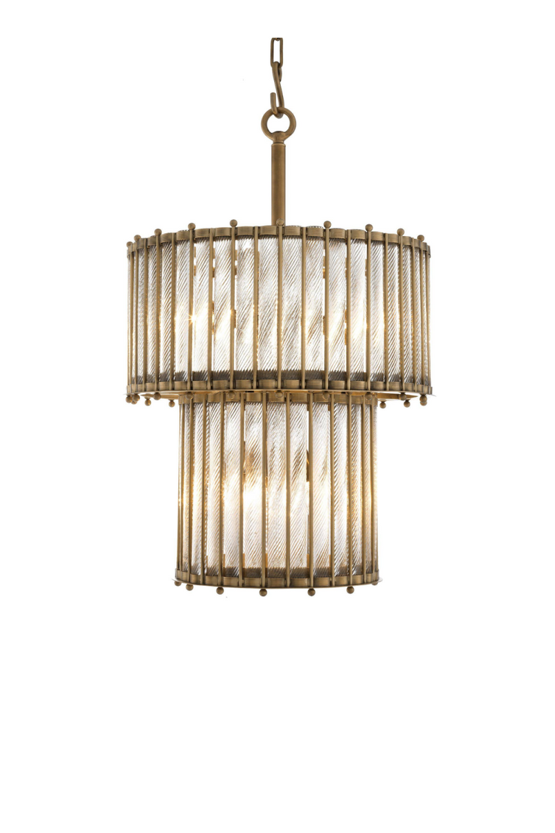 Lustre doré | Eichholtz Tiziano Double | Meubleluxe.fr