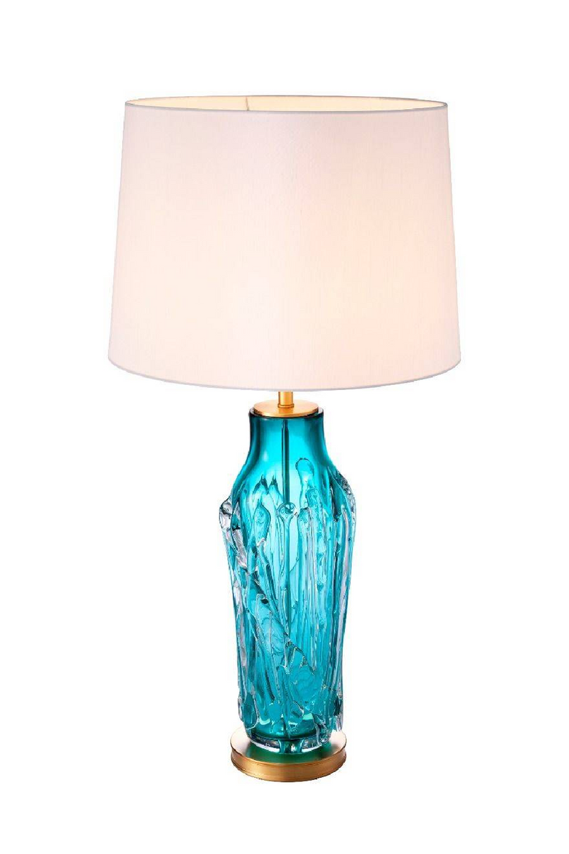 Lampe en verre turquoise | Eichholtz Torian | Meubleluxe.fr