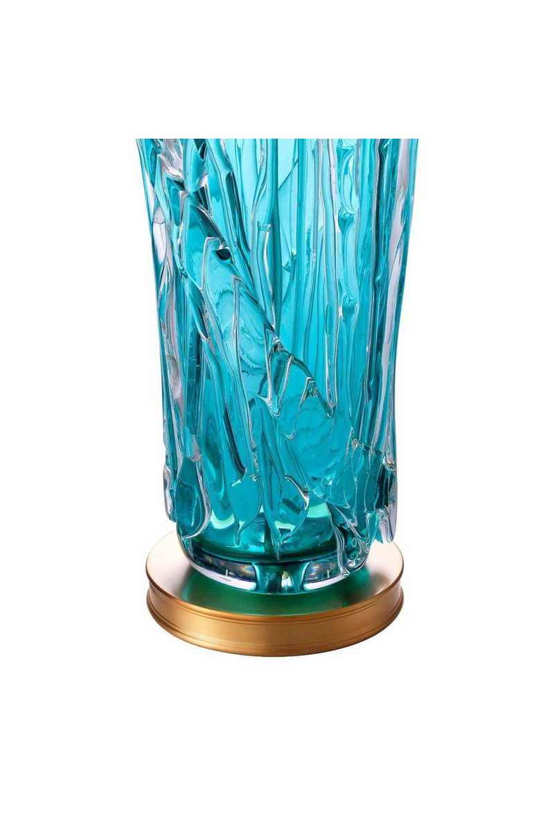 Lampe en verre turquoise | Eichholtz Torian | Meubleluxe.fr