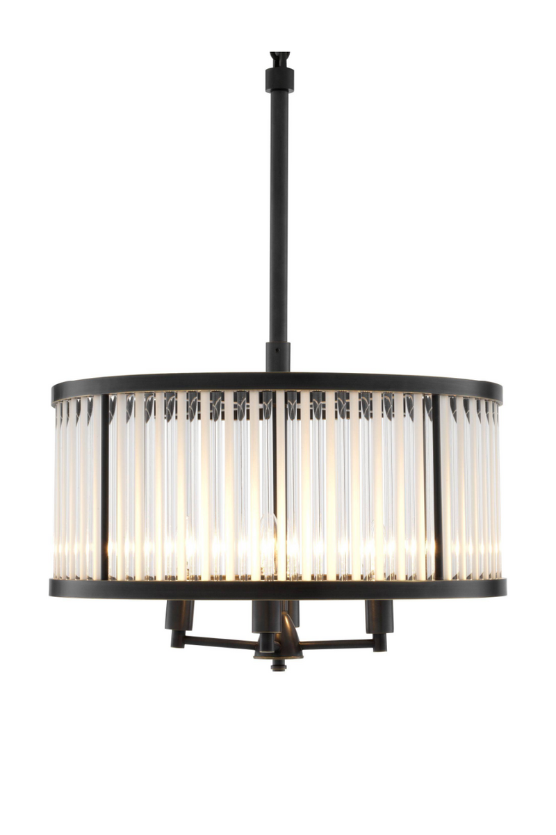 Lustre en bronze | Eicholtz Darcy | Meubleluxe.fr