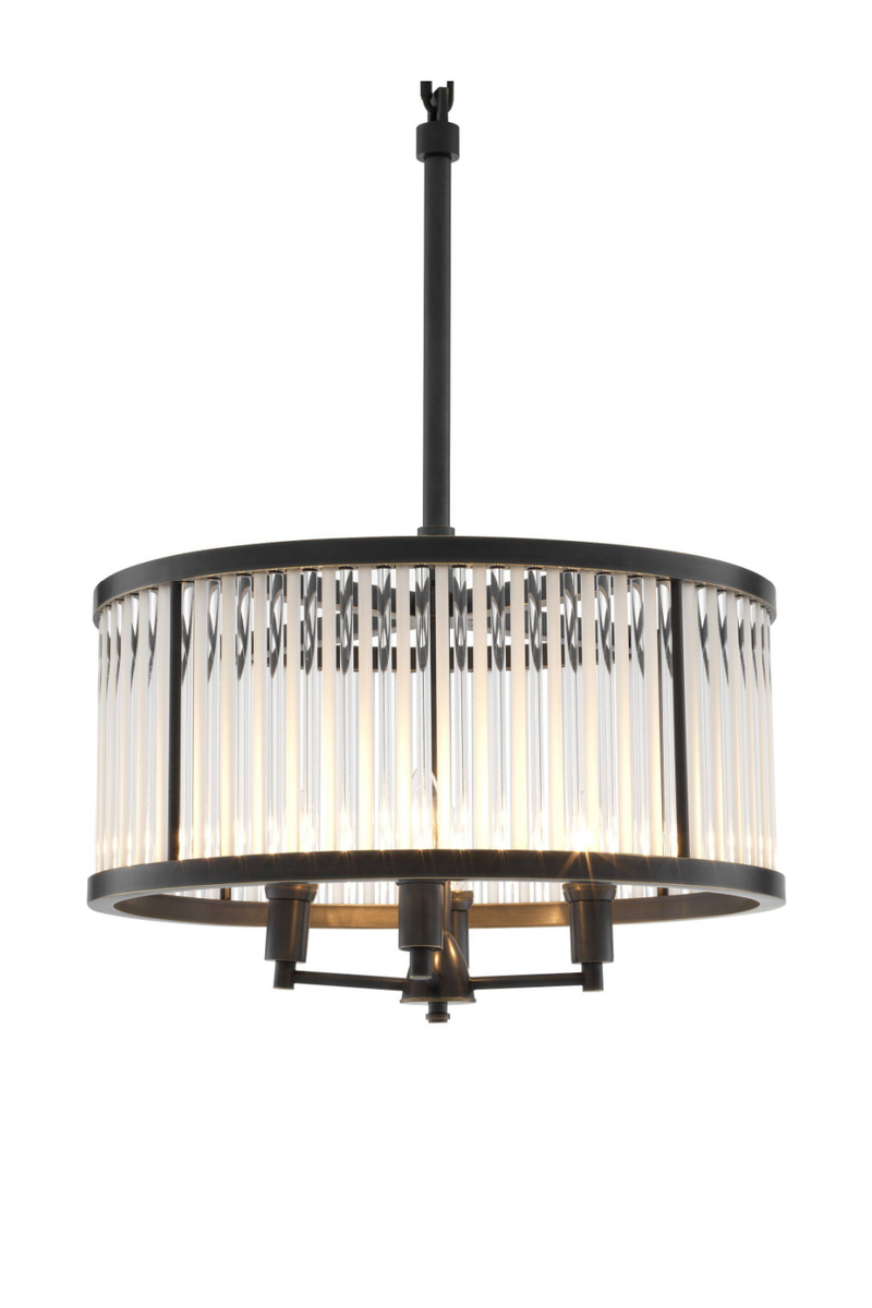 Lustre en bronze | Eicholtz Darcy | Meubleluxe.fr