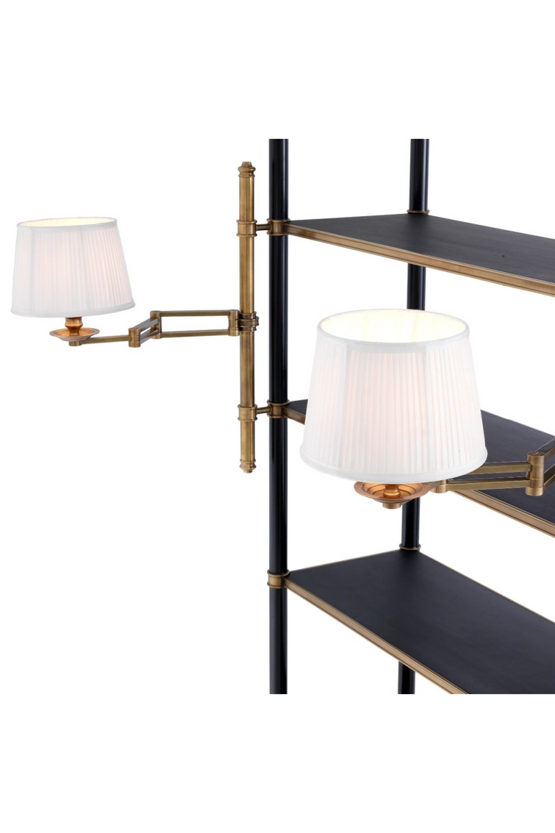 Etagère lumineuse vintage | Eichholtz Sterling | Meubleluxe.fr