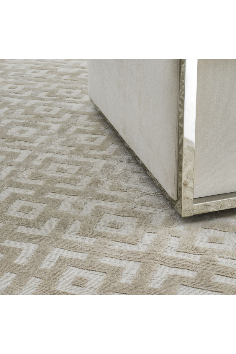 Tapis beige ivoire 170x240 cm | Eichholtz Reeves | Meubleluxe.fr