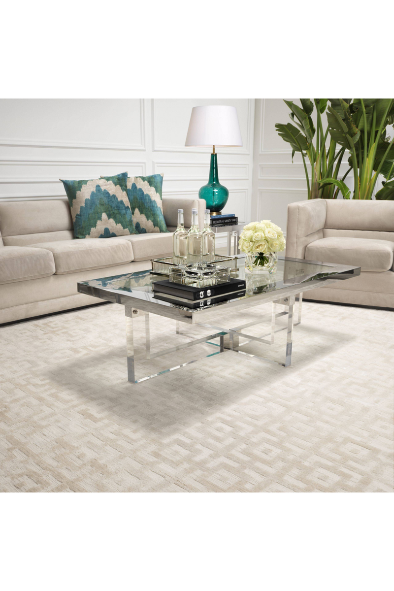 Tapis beige ivoire 200x300 cm | Eichholtz Reeves | Meubleluxe.fr