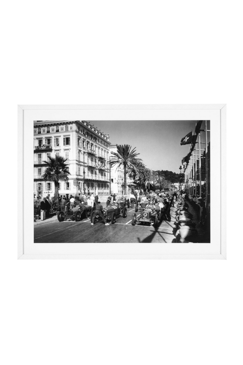 Photographie Automobile de Nice 1934 | Eichholtz Grand Prix | Meubleluxe.fr