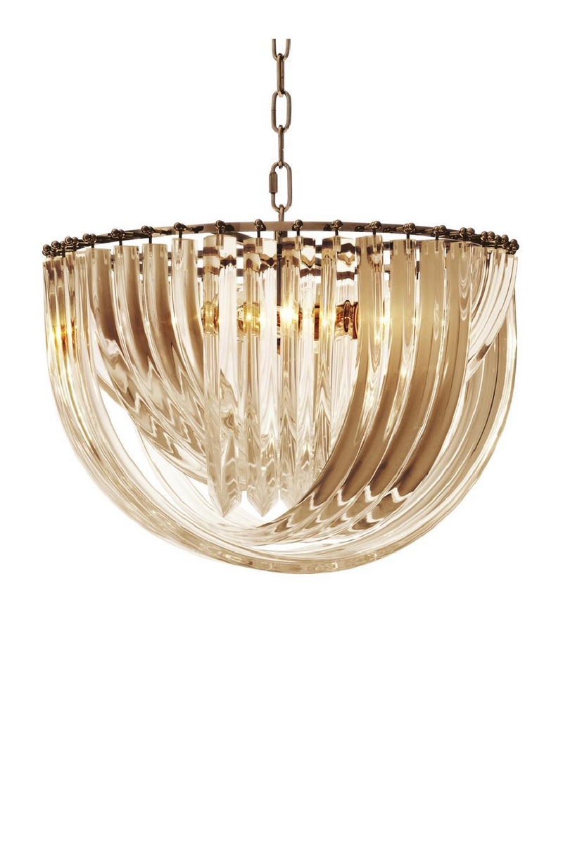 Lustre rond doré | Eichholtz Murano | Meubleluxe.fr