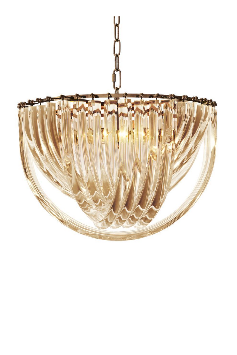 Lustre rond doré | Eichholtz Murano | Meubleluxe.fr