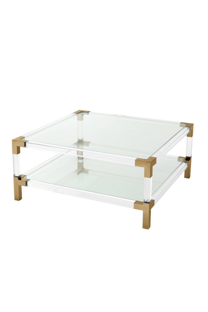 Table basse en verre | Eichholtz Royalton | Meubleluxe.fr