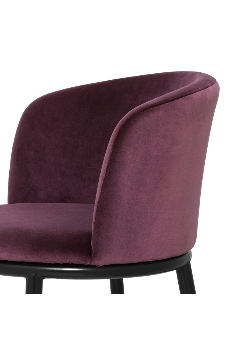 Chaises en velours violet (lot de 2) | Eichholtz Filmore | Meubleluxe.fr