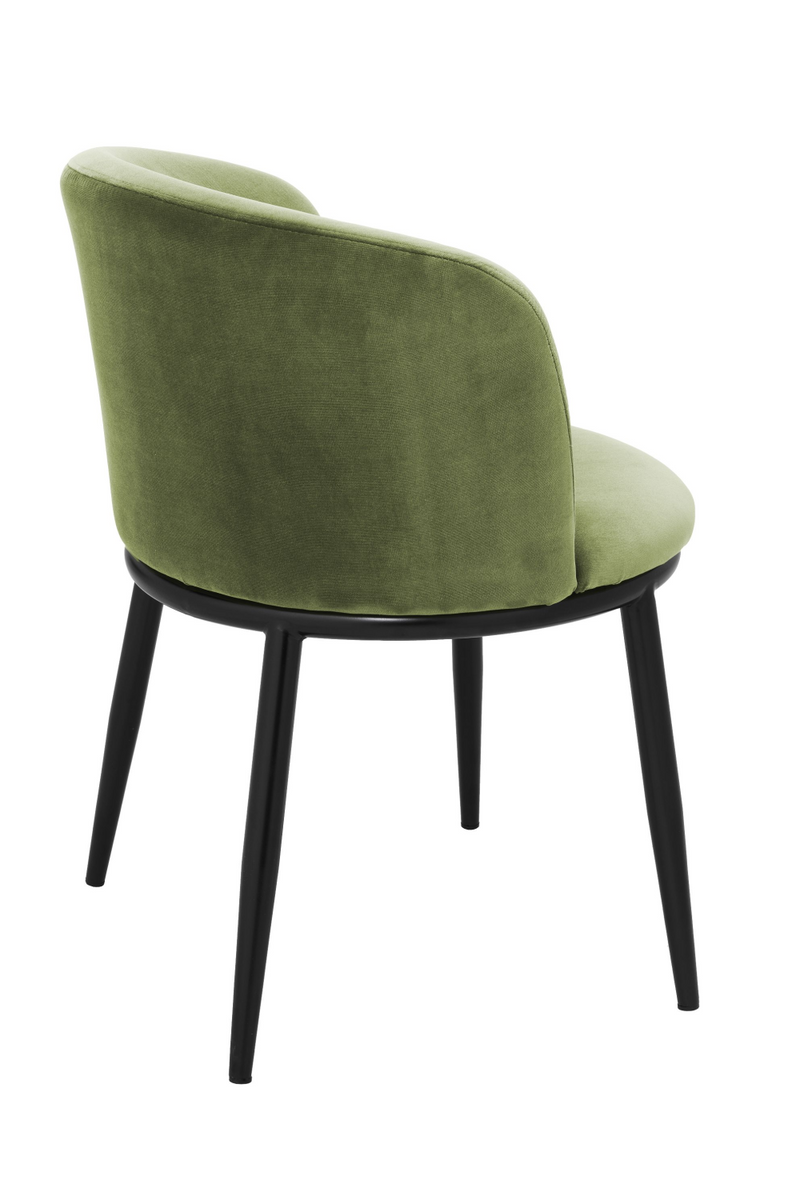 Chaises en velours vert (lot de 2) | Eichholtz Filmore | Meubleluxe.fr