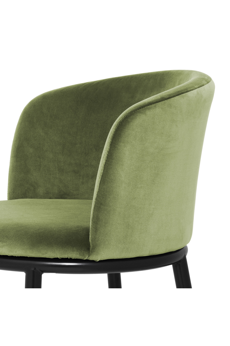 Chaises en velours vert (lot de 2) | Eichholtz Filmore | Meubleluxe.fr