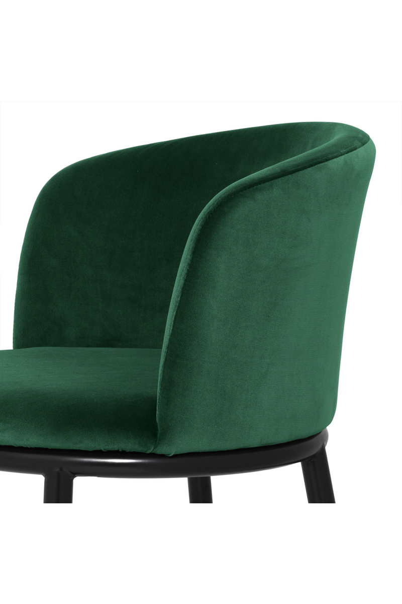 Chaises en velours vert (lot de 2) | Eichholtz Filmore | Meubleluxe.fr