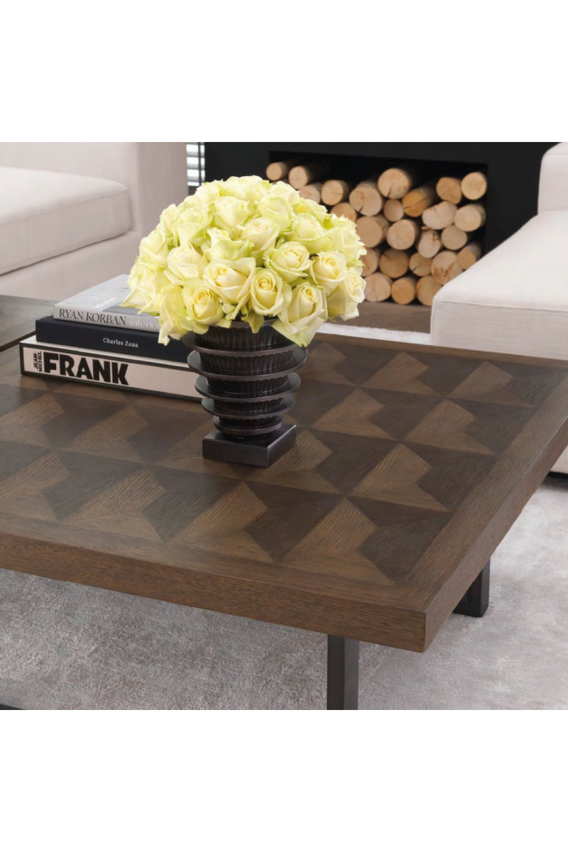 Table basse en chêne | Eichholtz Gregorio | Meubleluxe.fr