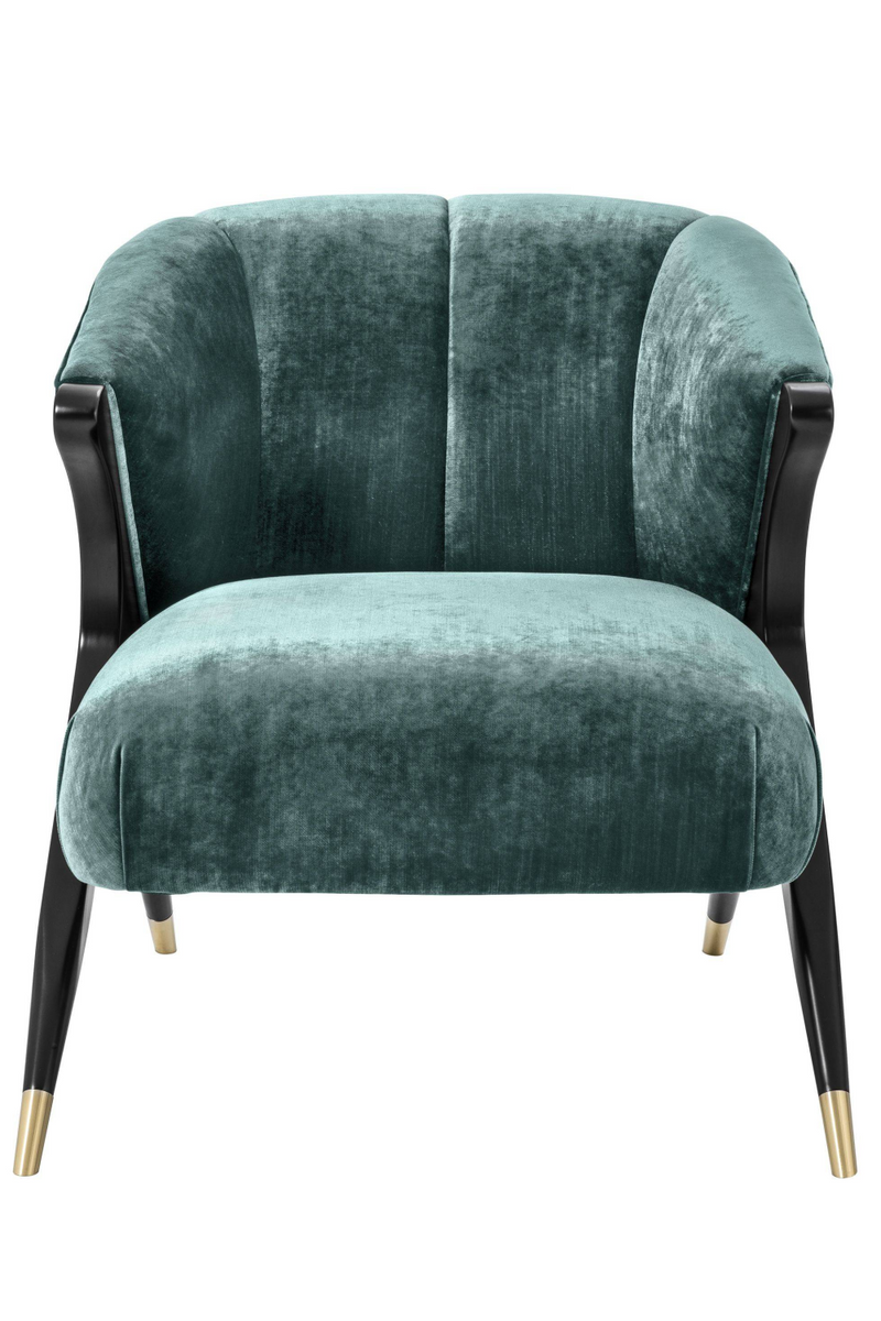 Fauteuil vert | Eichholtz Pavone | Meubleluxe.fr