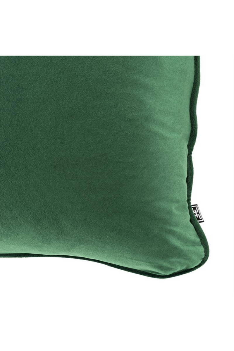 Coussin en velours vert | Eichholtz Roche | Meubleluxe.fr