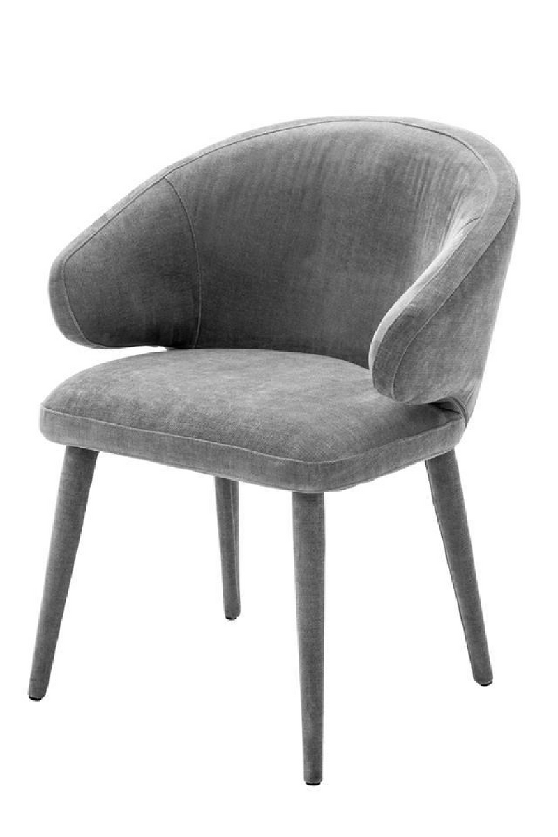 Chaise de salle à manger grise | Eichholtz Cardinale | Meubleluxe.fr