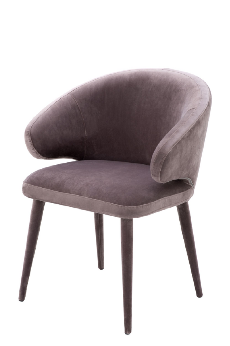 Chaise de salle à manger lilas | Eichholtz Cardinale | Meubleluxe.fr