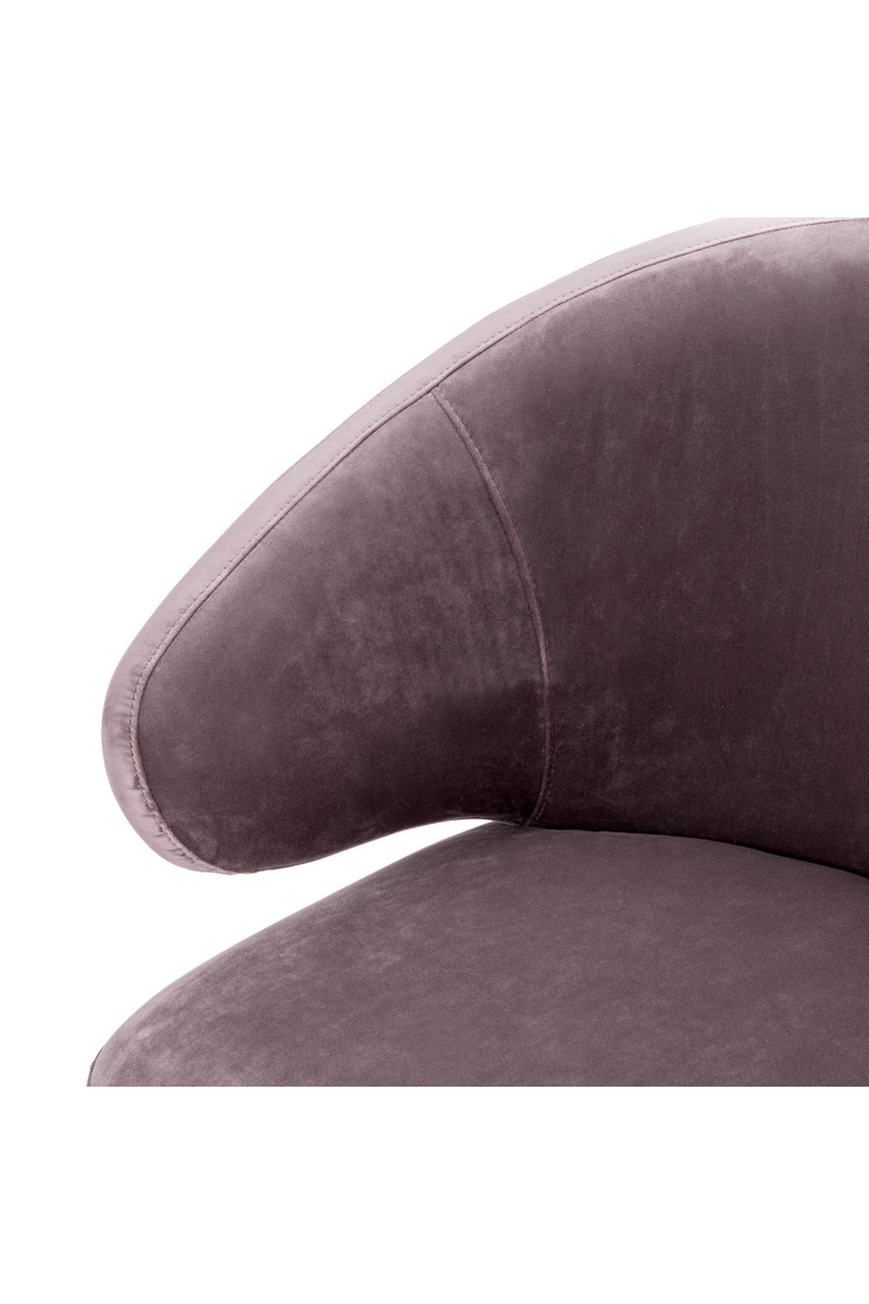 Chaise de salle à manger lilas | Eichholtz Cardinale | Meubleluxe.fr