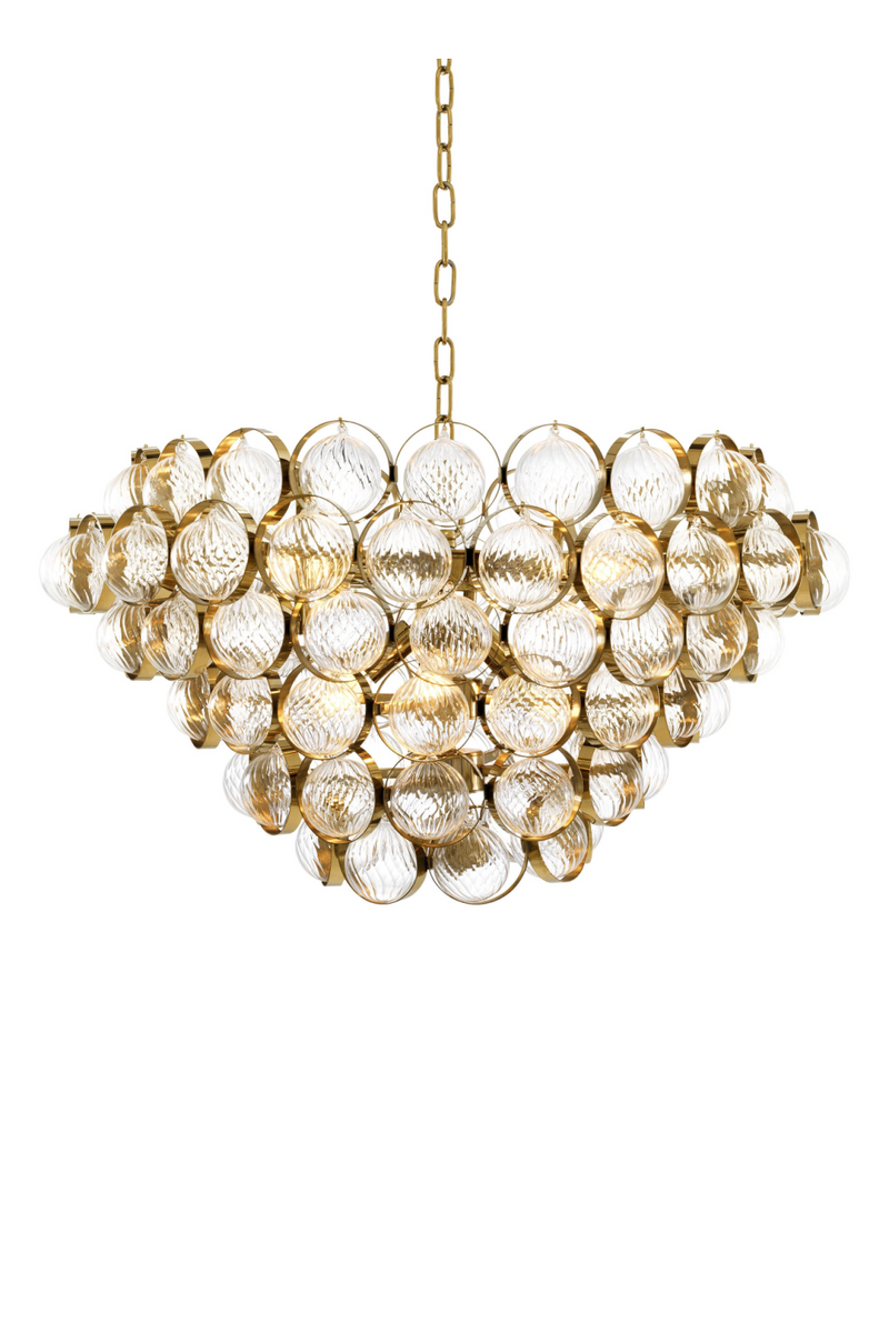 Lustre en verre | Eichholtz Opera | Meubleluxe.fr