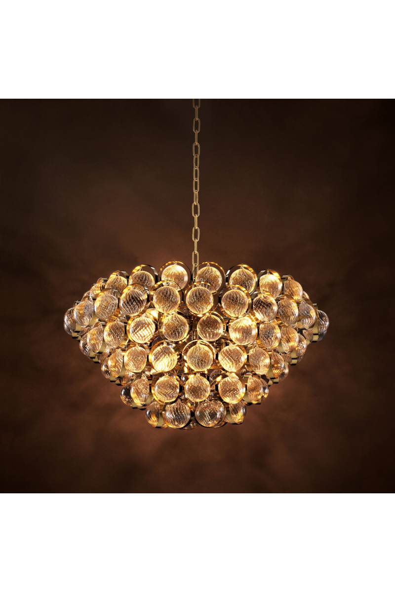 Lustre en verre | Eichholtz Opera | Meubleluxe.fr