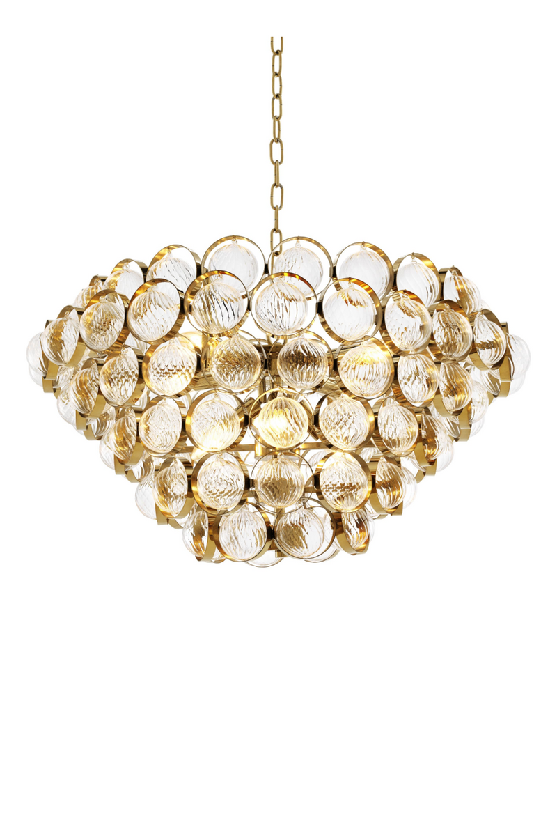 Lustre en verre | Eichholtz Opera | Meubleluxe.fr