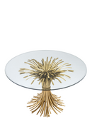 Table de salle à manger dorée | Eichholtz Bonheur | Meubleluxe.fr