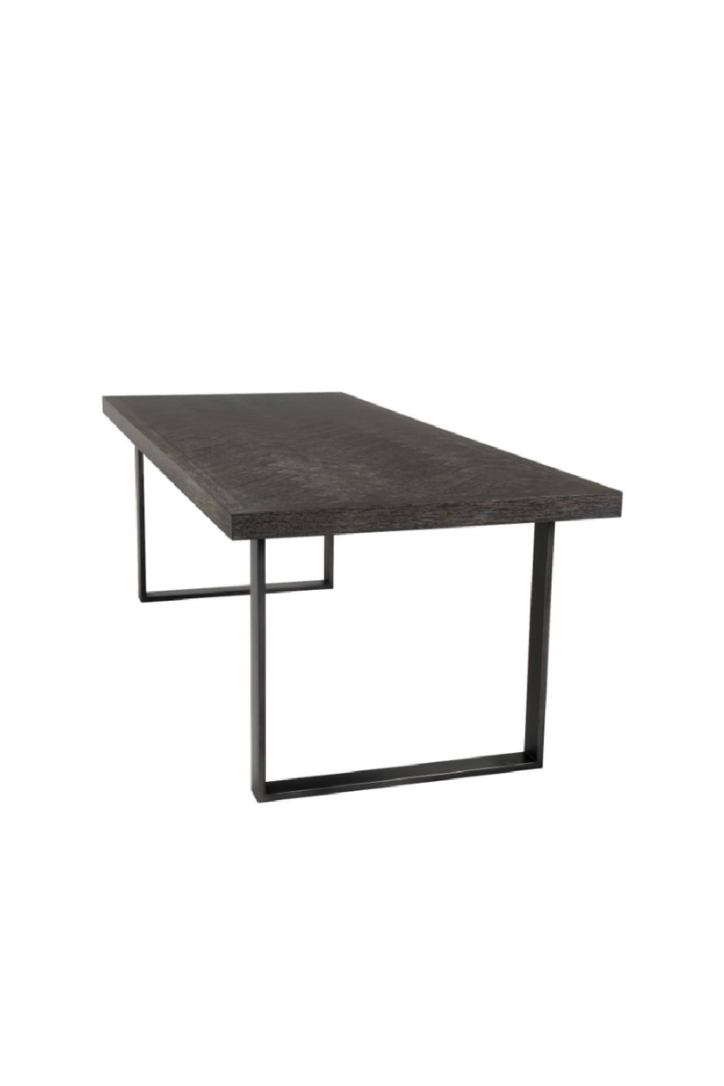 Table à manger en chêne finition bronze | Eichholtz Melchior | Meubleluxe.fr