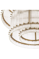 Lustre en verre à 2 niveaux | Eichholtz Ruby L | Meubleluxe.fr