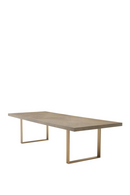 Table de salle à manger en chêne | Eichholtz Remington 118" | Meubleluxe.fr