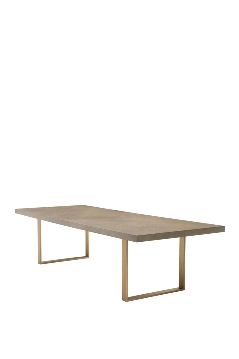 Table de salle à manger en chêne | Eichholtz Remington 118" | Meubleluxe.fr