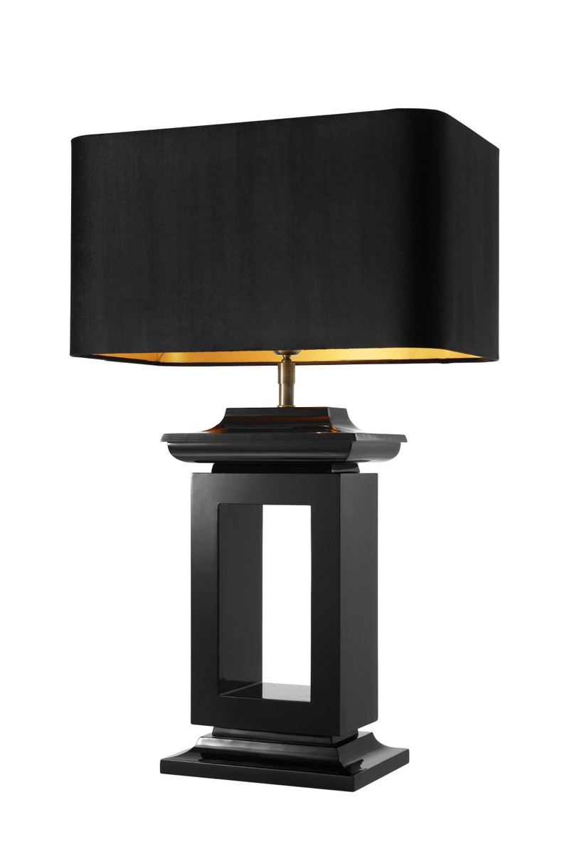 Lampe noire orientale | Eichholtz Mandarin | Meubleluxe.fr