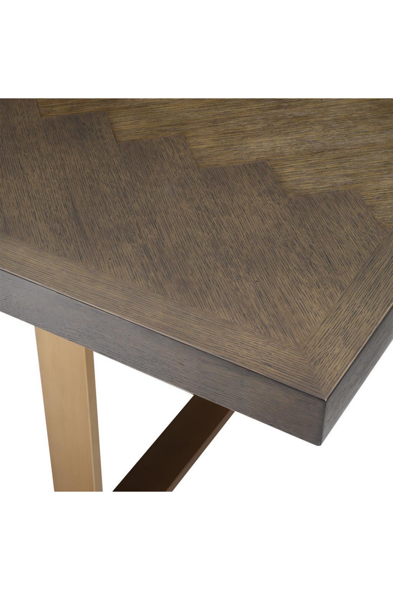 Table rectangulaire en chêne | Eichholtz Melchior | Meubleluxe.fr