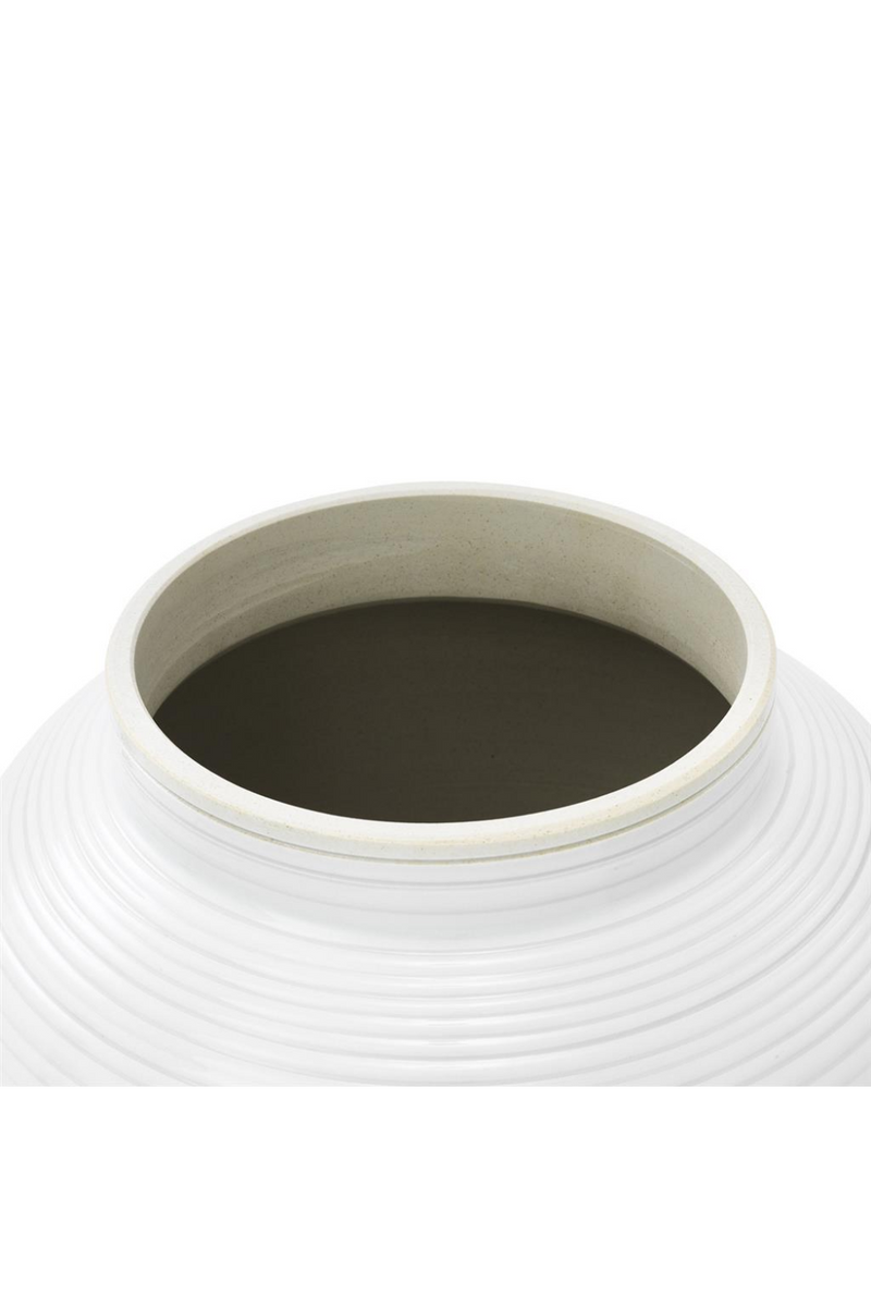 Pot en porcelaine blanche -L- | Eichholtz Celestine | Meubleluxe.fr