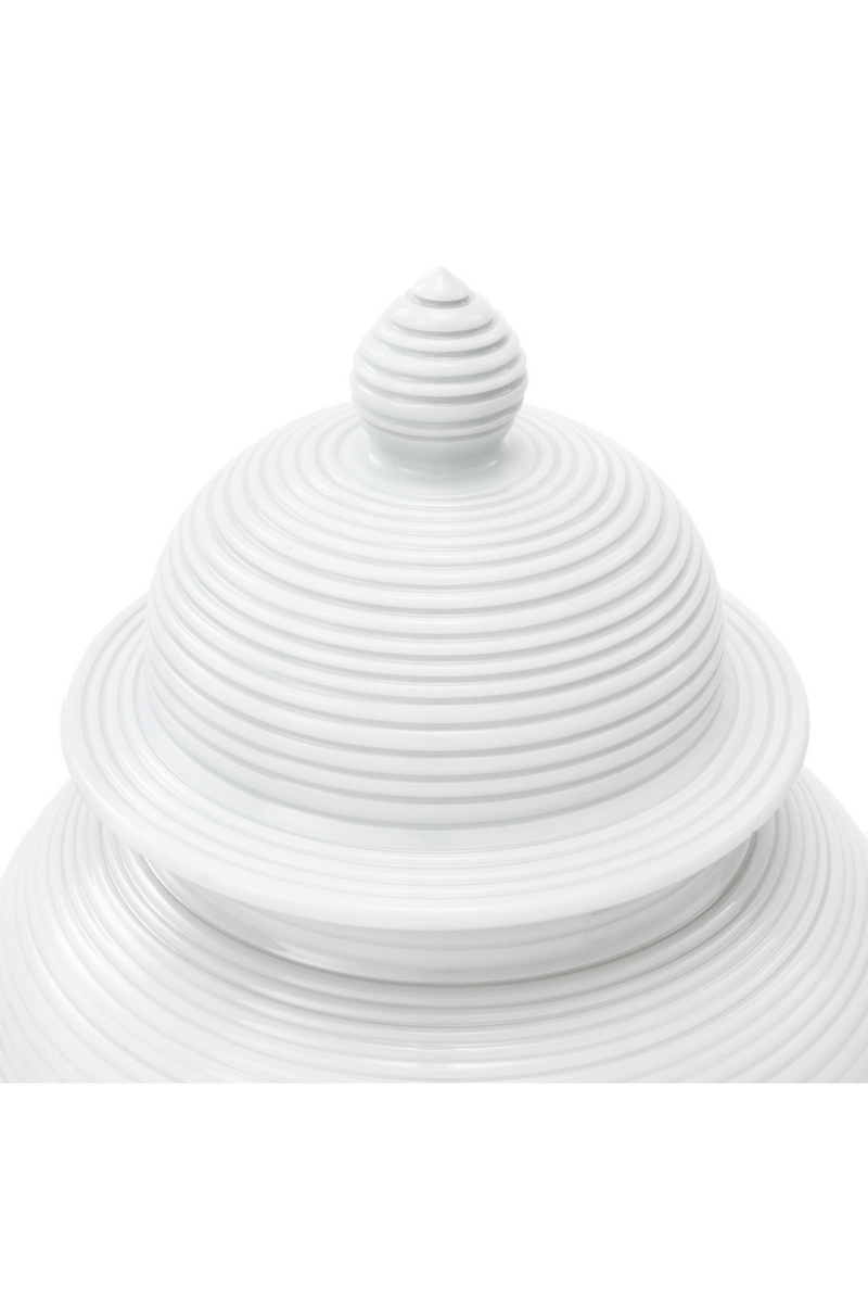 Pot en porcelaine blanche -L- | Eichholtz Celestine | Meubleluxe.fr