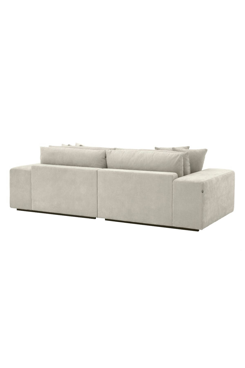 Canapé 4 places beige en tissu | Eichholtz Vista Grande | Meubleluxe.fr