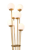 Lampe de sol en Laiton | Eichholtz Tortora | Meubleluxe.fr