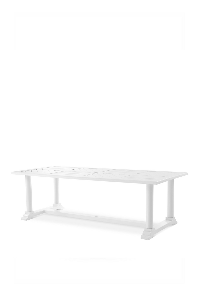 Table de salle à manger rectangulaire d'extérieur | EICHHOLTZ Belle Rive | Meubleluxe.fr