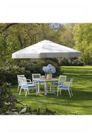 Table de salle à manger ovale d'extérieur Ø 130 | EICHHOLTZ Belle Rive | Meubleluxe.fr