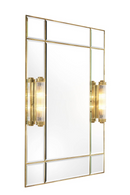 Miroir éclairé doré | Eichholtz Beaumont | Meubleluxe.fr