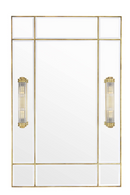 Miroir éclairé doré | Eichholtz Beaumont | Meubleluxe.fr