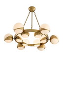 Lustre en Laiton | Eichholtz Piazetta | Meubleluxe.fr