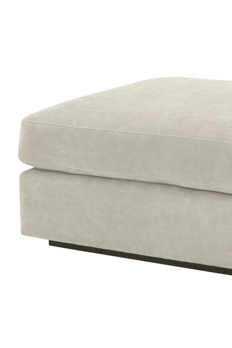 Banc en tissu beige | Eichholtz Vista Grande | Meubleluxe.fr