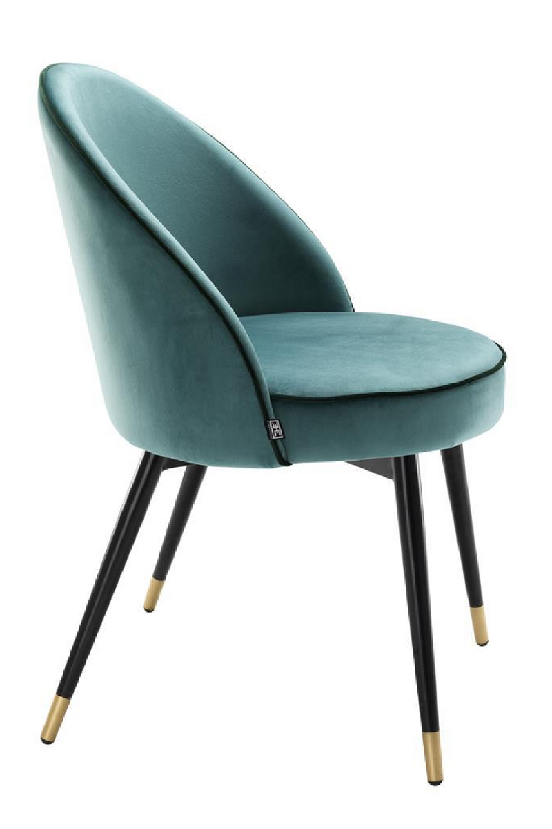 Chaises en velours bleu (lot de 2) | | Eichholtz Cooper | Meubleluxe.fr