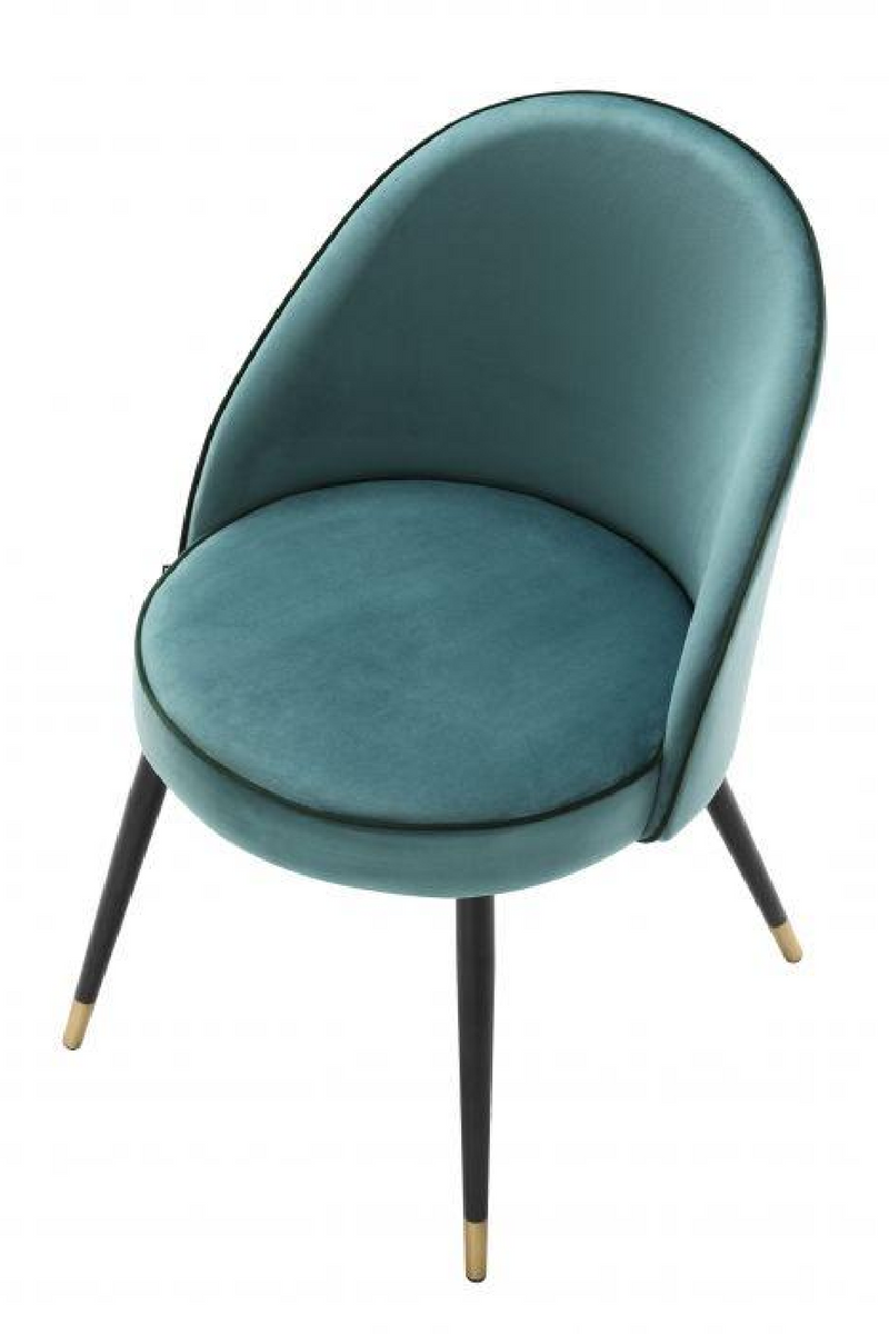 Chaises en velours bleu (lot de 2) | | Eichholtz Cooper | Meubleluxe.fr