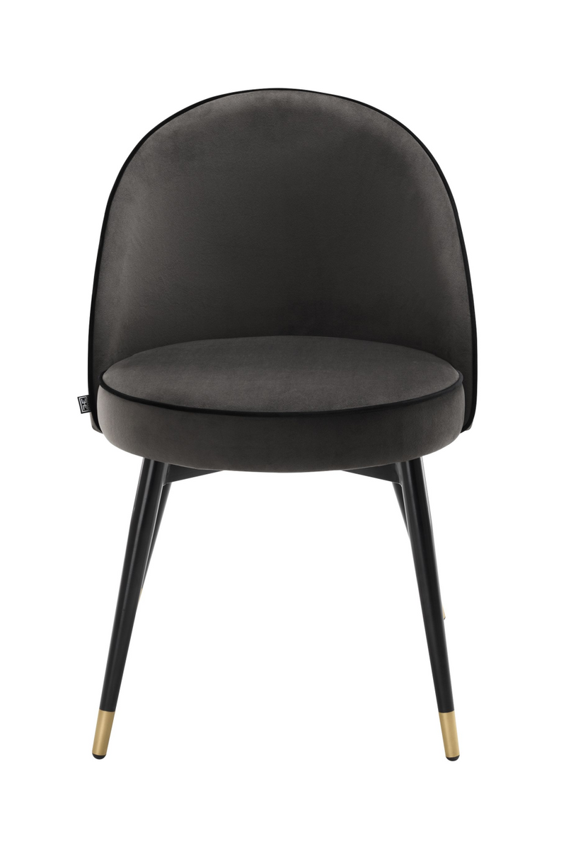 Chaises en velours noir (lot de 2) | | Eichholtz Cooper | Meubleluxe.fr